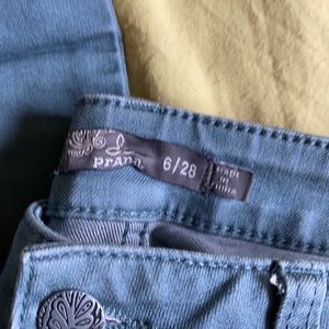 Prana denim pants.